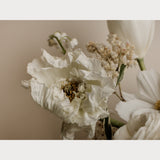 Love Letter No. 9, neutral palette floral wall art, limited edition, Teolai Design x Floralista